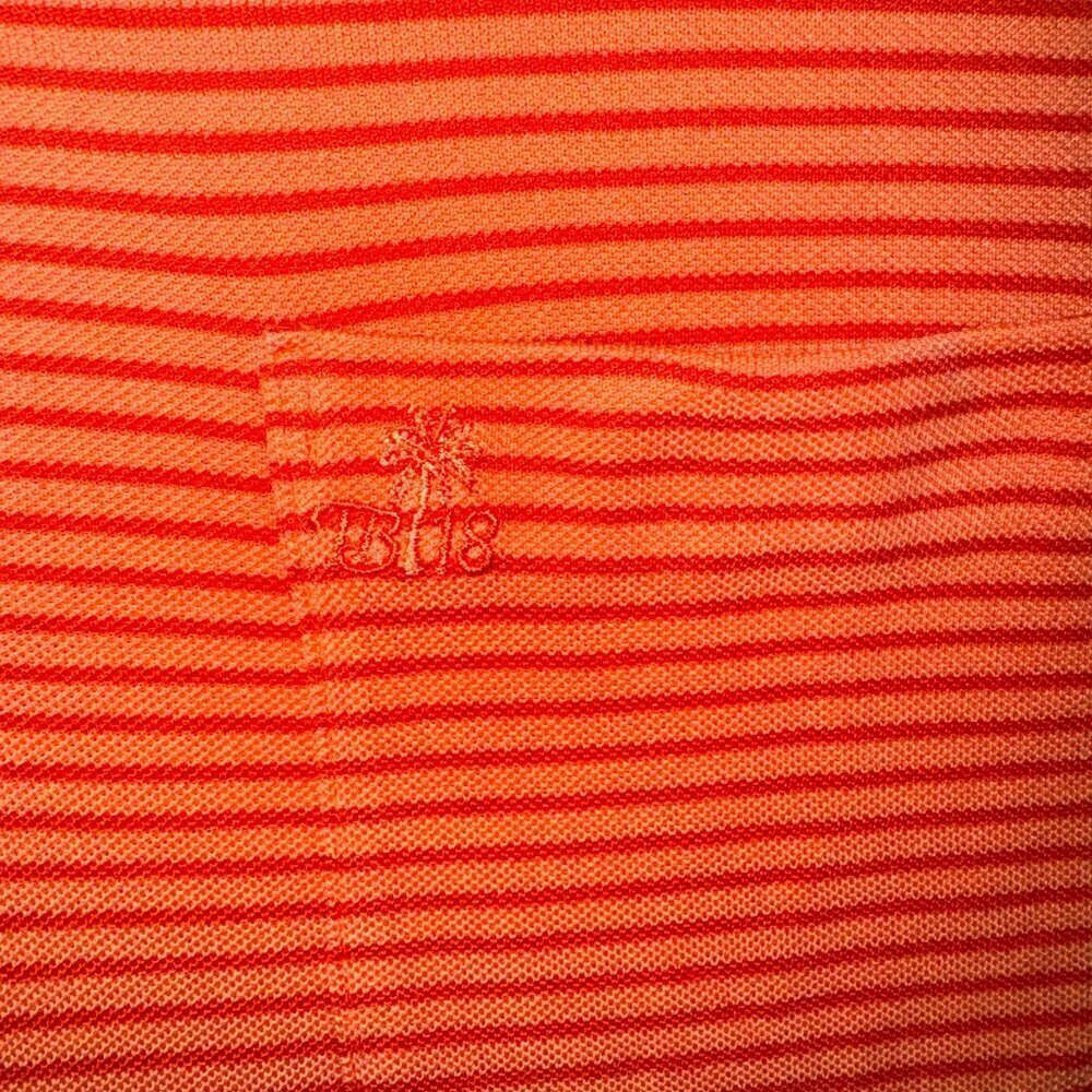 Tommy Bahama 18 Golf Shirt Medium Stripe - Picture 7 of 7